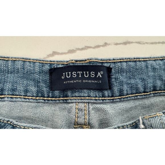 JustUSA Women's Ankle Raw Hem Jeans Size 3‎ - Picture 6 of 9